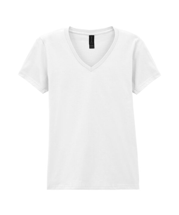 Softstyle™ women's v-neck t-shirt GD078 - Image 6